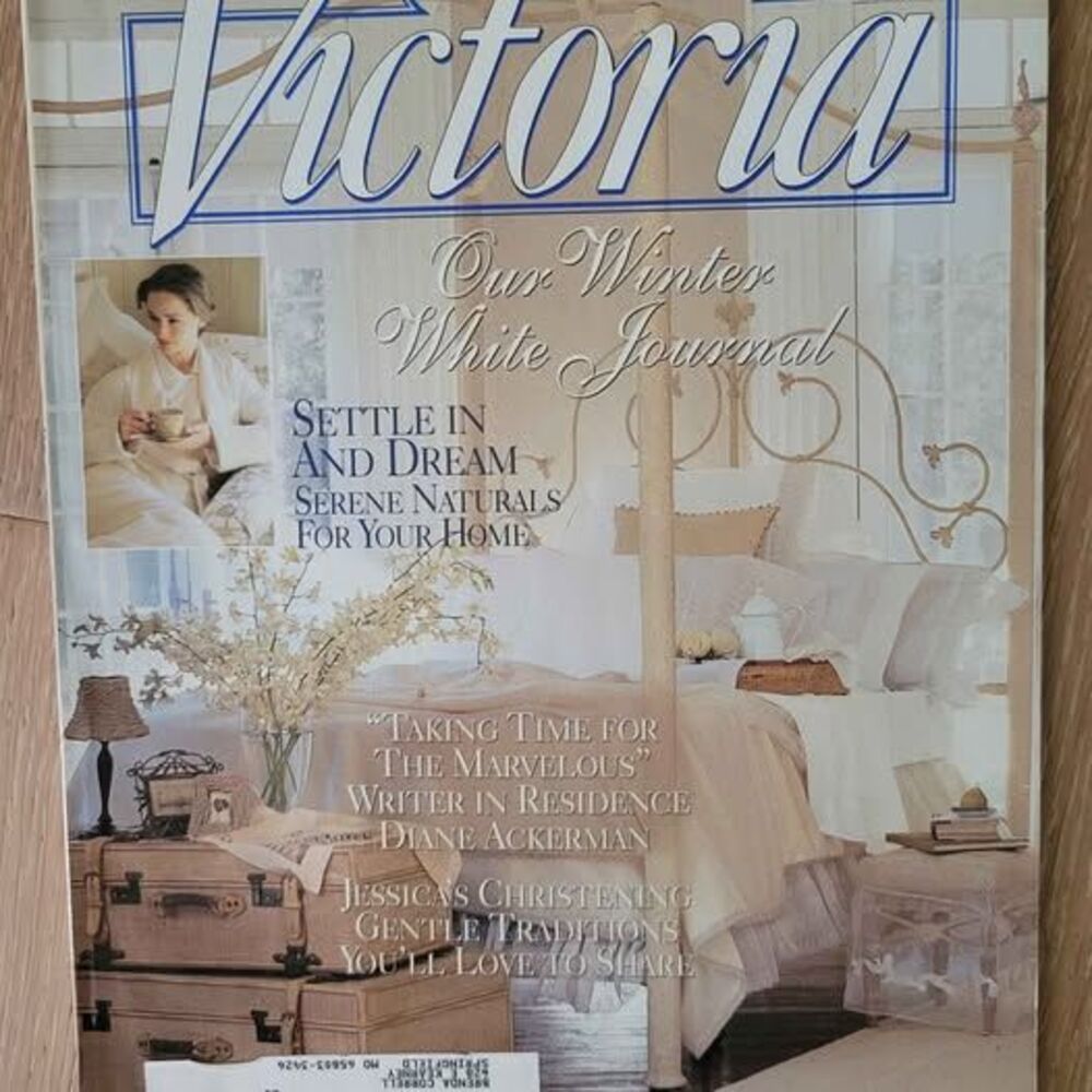 Vintage Victoria Magazine January 1997